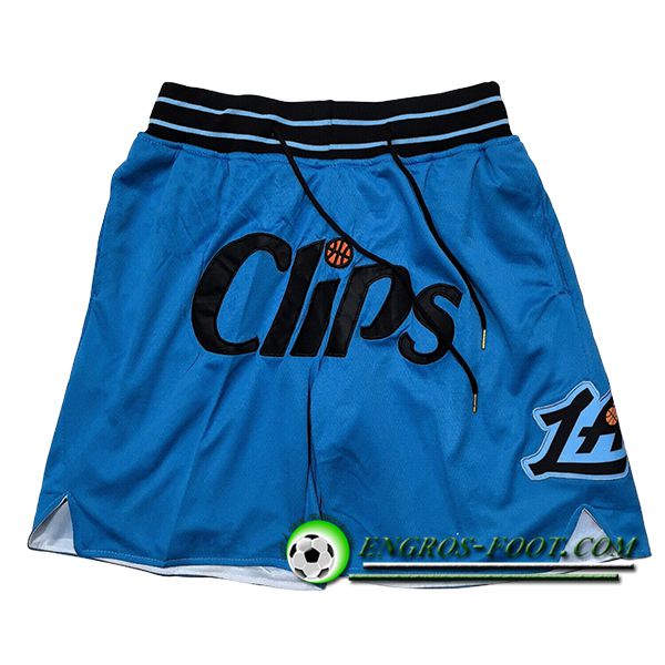 Shorts NBA Los Angeles Clippers 2025/26 Bleu/Noir