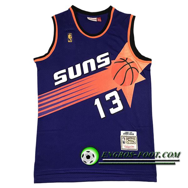 Maillot Phoenix Suns (NASH #13) 2025/26 Pourpre/Orange