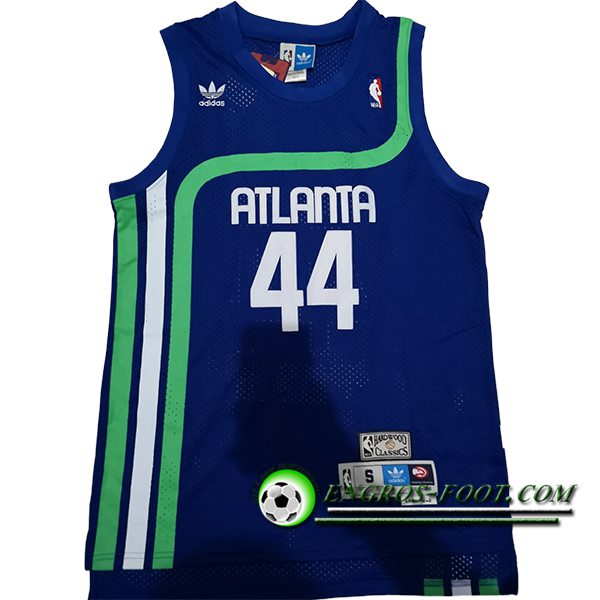 Maillot Atlanta Hawks (PISTOL #44) 2025/26 Bleu/Vert