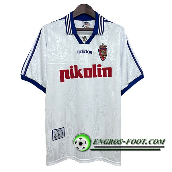 Maillot de Foot Real Zaragoza Retro Domicile 1997/1998
