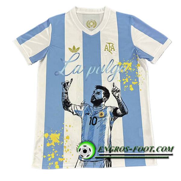Maillot Equipe Foot Argentine Special Edition Blanc/Noir 2025/2026