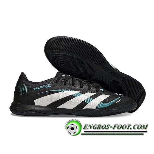 Adidas Chaussures de Foot PREDATOR 25 ELITE IC BOOTS Noir/Blanc/Bleu