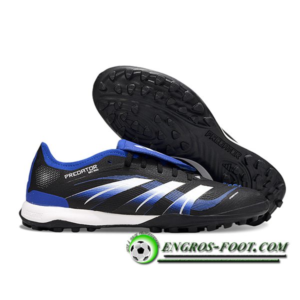 Adidas Chaussures de Foot PREDATOR LEAGUE FT TURF Noir/Bleu/Blanc