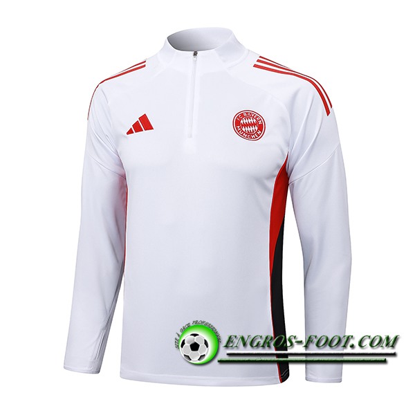 Sweatshirt Training Bayern Munich Blanc 2025/2026