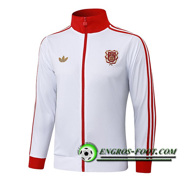 Veste Foot Bayern Munich Blanc/Rouge 2025/2026