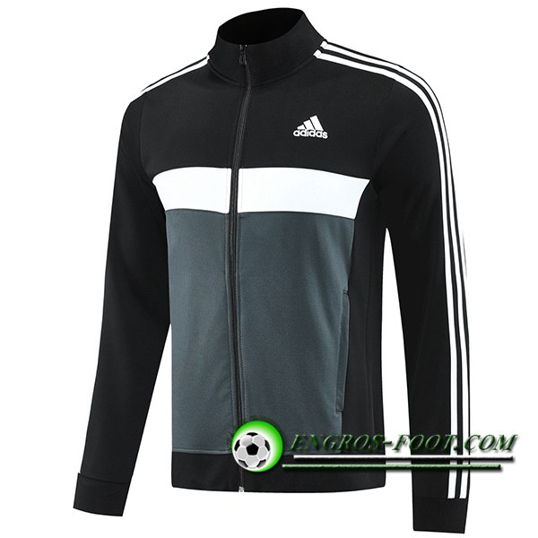 Veste Foot Adidas Noir/Gris/Blanc 2025/2026