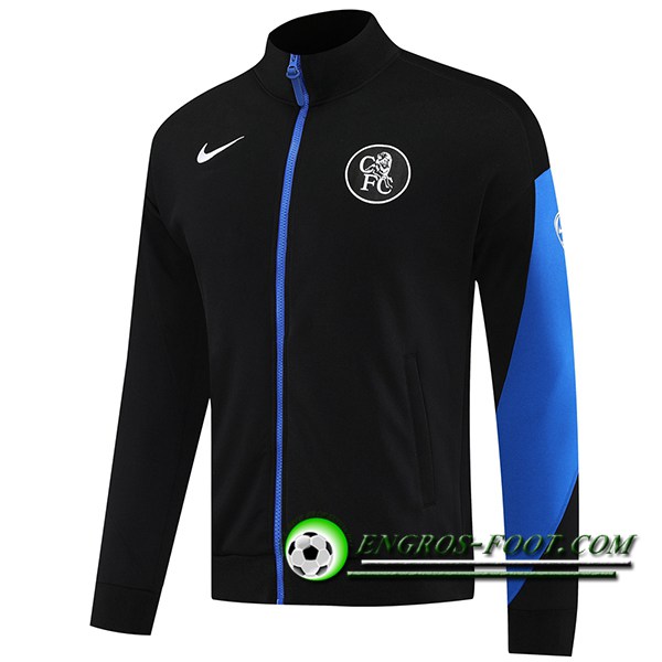 Veste Foot FC Chelsea Noir/Bleu 2025/2026