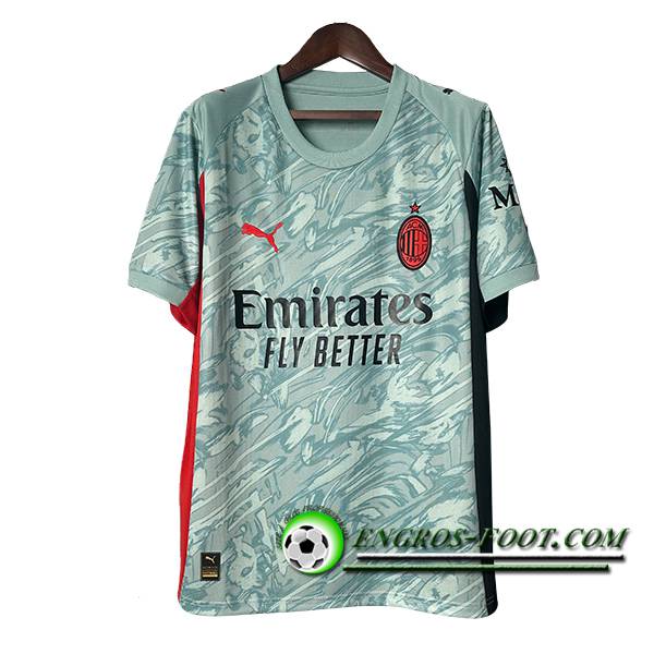 Maillot de Foot Milan AC Gardien De But Vert 2025/2026