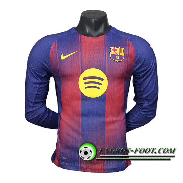 Maillot de Foot FC Barcelone Domicile Manches Longues 2025/2026