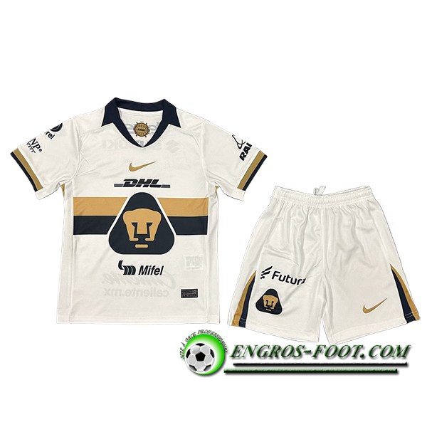 Nouveau Maillot de Foot Pumas UNAM Enfant Domicile 2025/2026