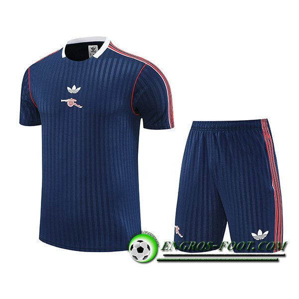 Ensemble Training T-Shirts Arsenal Bleu Foncé 2025/2026