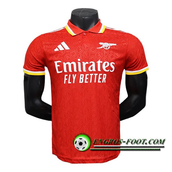 Polo Foot Arsenal Rouge 2025/2026