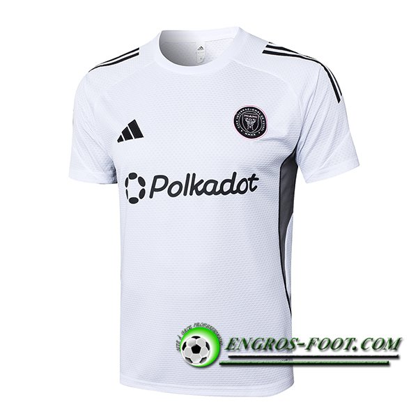 Training T-Shirts Inter Miami CF Blanc/Noir 2025/2026