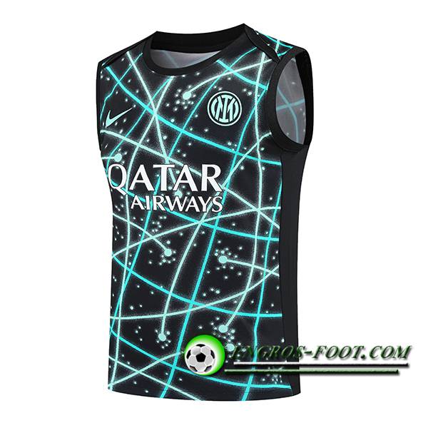 Training Debardeur Inter Milan Noir/Bleu 2025/2026