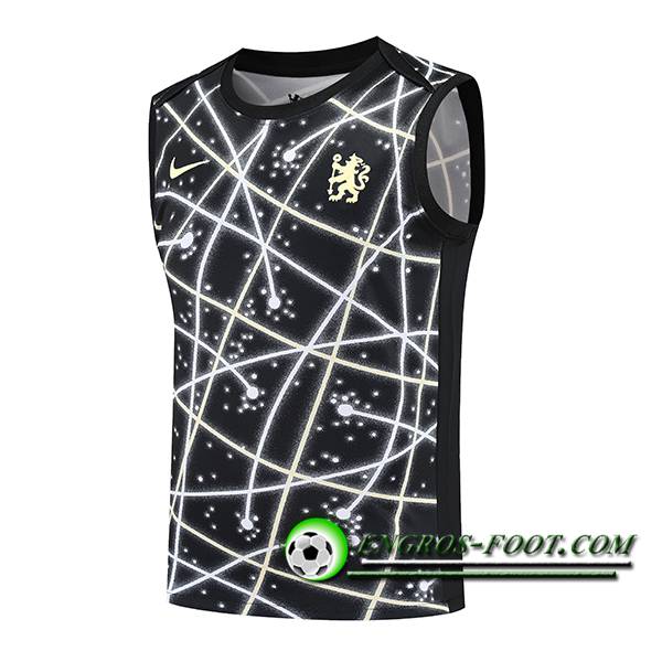 Training Debardeurs FC Chelsea Noir/Blanc 2025/2026