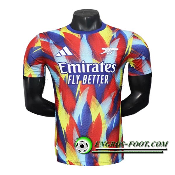 Training T-Shirts Arsenal Rouge/Jaune/Bleu 2025/2026
