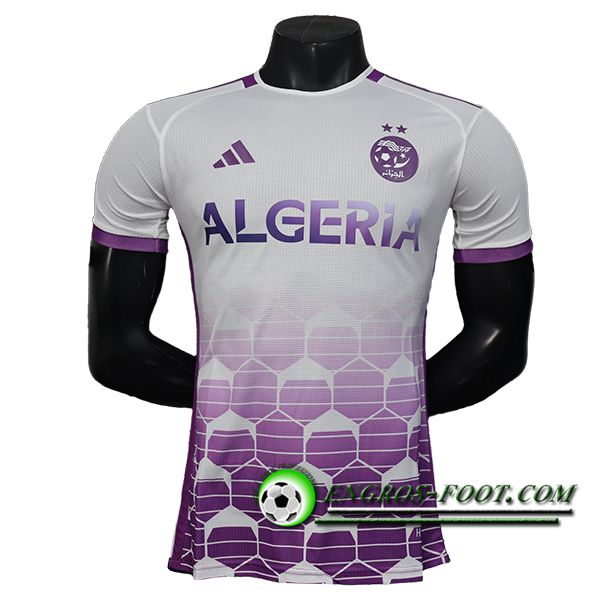 Maillot Equipe Foot Algérie Special Edition Blanc/Pourpre 2025/2026