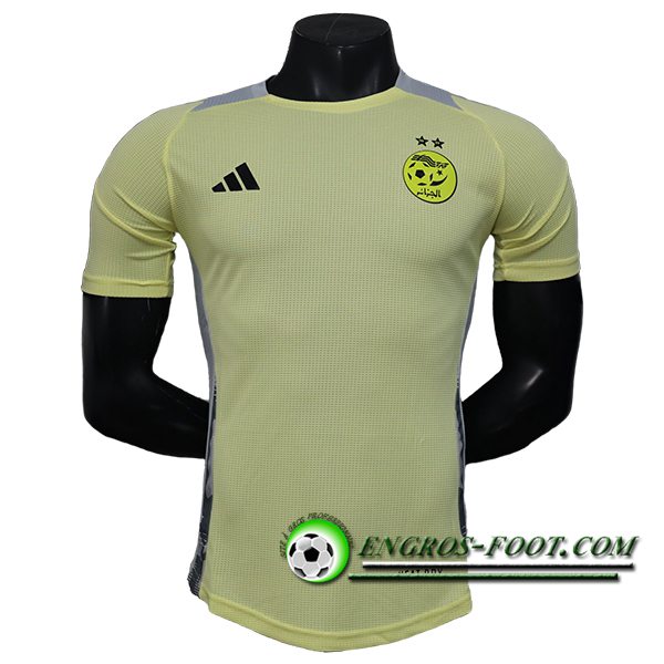 Maillot Equipe Foot Algérie Special Edition Jaune 2025/2026
