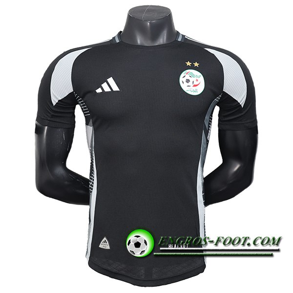 Maillot Equipe Foot Algérie Special Edition Noir/Gris 2025/2026
