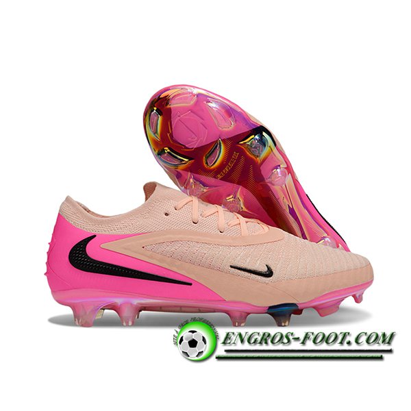 Nike Chaussures de Foot Phantom GX III Elite FG Rose/Noir
