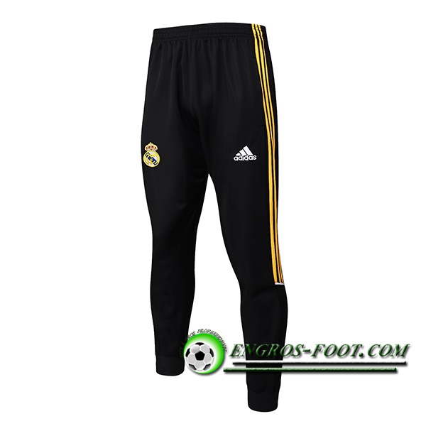 Pantalon Foot Real Madrid Noir/Jaune 2025/2026