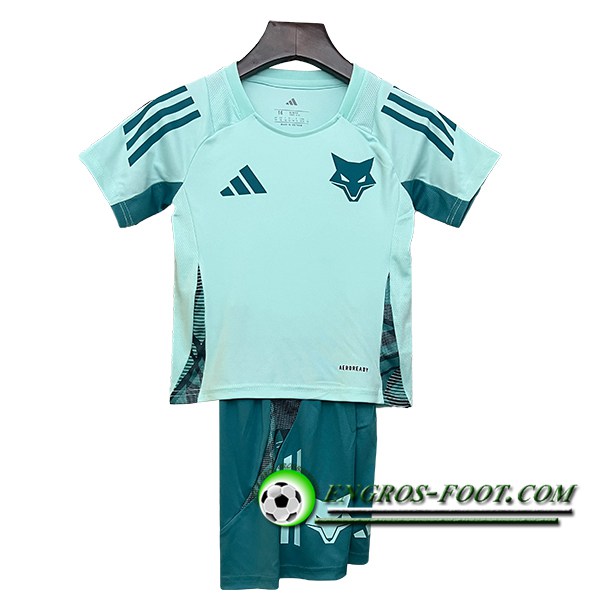 Ensemble Training T-Shirts Cruzeiro Enfant Vert 2025/2026