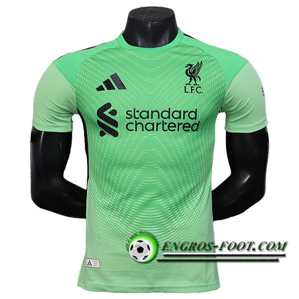 Maillot de Foot FC Liverpool Gardien De But Vert 2025/2026