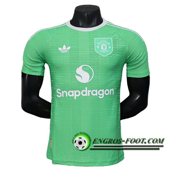 Maillot de Foot Manchester United Gardien De But Vert 2025/2026