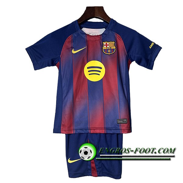 Maillot de Foot Barcelone Enfant Domicile 2025/2026