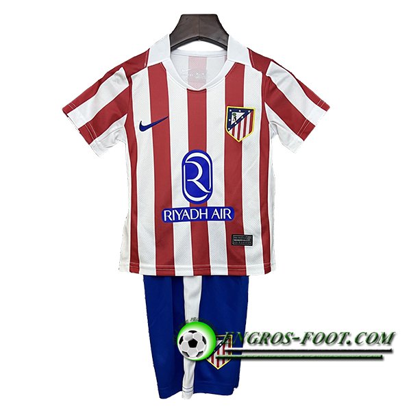 Maillot de Foot Atletico Madrid Enfant Domicile 2025/2026