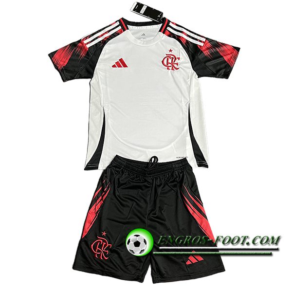 Nouveau Maillot de Foot Flamengo Enfant Exterieur 2025/2026