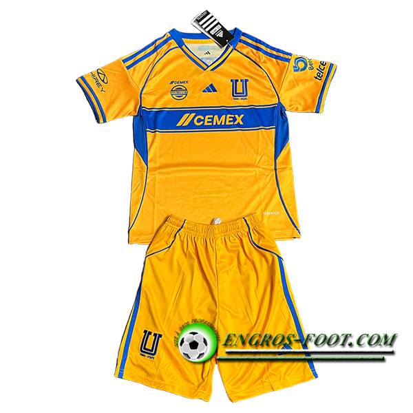 Nouveau Maillot de Foot Tigres UANL Enfant Domicile 2025/2026