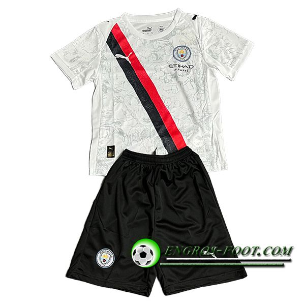 Maillot de Foot Manchester City Enfant Exterieur 2025/2026