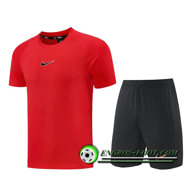 Ensemble Training T-Shirts Nike Rouge 2025/2026