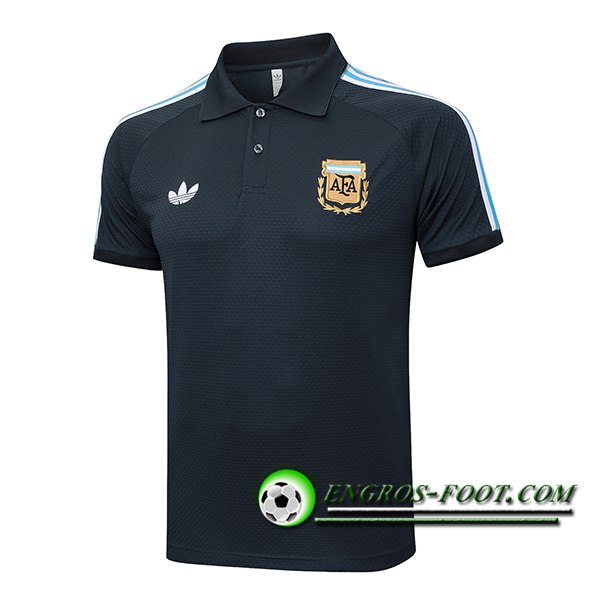 Polo Foot Argentina Gris Foncé 2025/2026