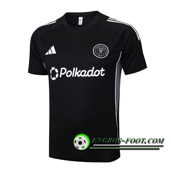 Training T-Shirts Inter Miami CF Noir/Gris 2025/2026