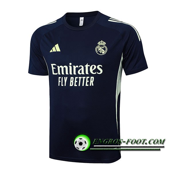 Training T-Shirts Real Madrid Bleu Marine 2025/2026 -02