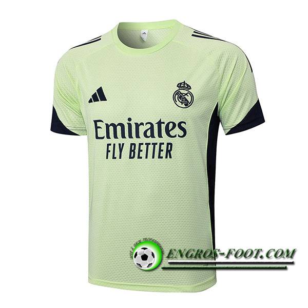 Training T-Shirts Real Madrid Vert/Bleu 2025/2026