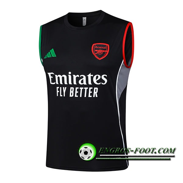 Training Debardeurs Arsenal Noir 2025/2026