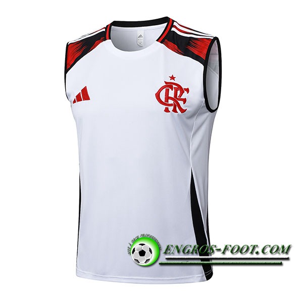 Training Debardeurs Flamengo Blanc/Noir/Rouge 2025/2026
