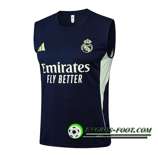 Training Debardeurs Real Madrid Bleu Marine 2025/2026