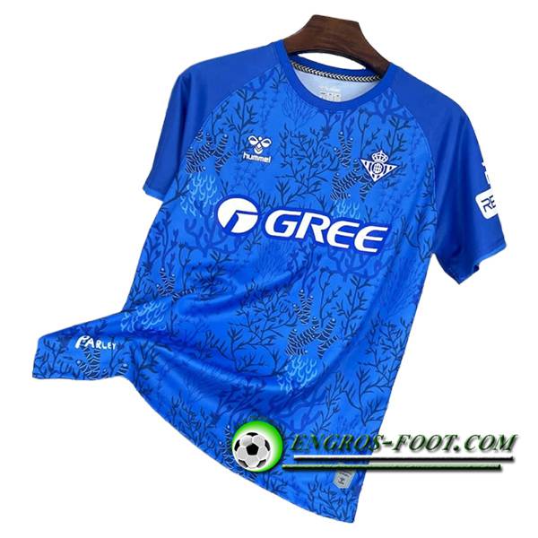 Training T-Shirts Real Betis Bleu 2025/2026