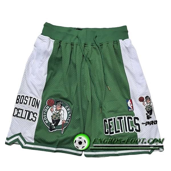 Shorts NBA Boston Celtics 2025/26 Vert/Blanc