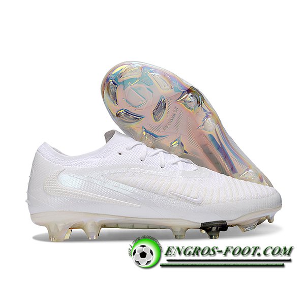 Nike Chaussures de Foot Phantom GX III Elite FG Blanc