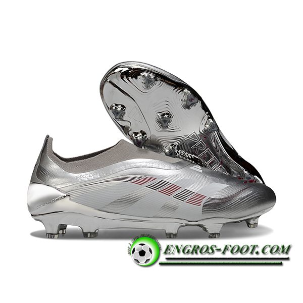 Adidas Chaussures de Foot 25 Predator Elite LL FG Gris