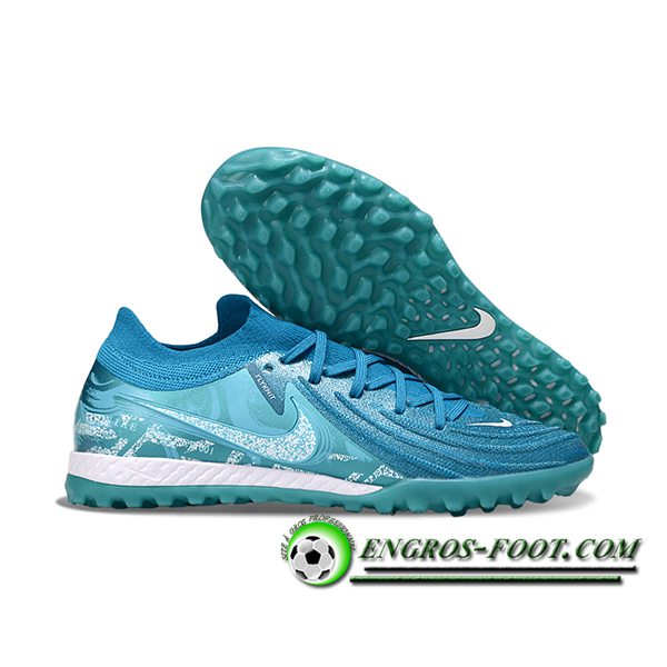 Nike Chaussures de Foot Phantom GX II EliteTF Bleu