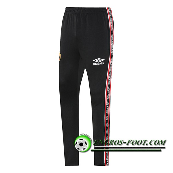 Pantalon Foot Manchester United Noir/Rouge 2025/2026 -03