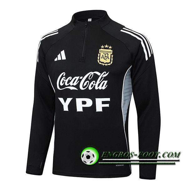 Sweatshirt Training Argentine Noir/Gris 2025/2026