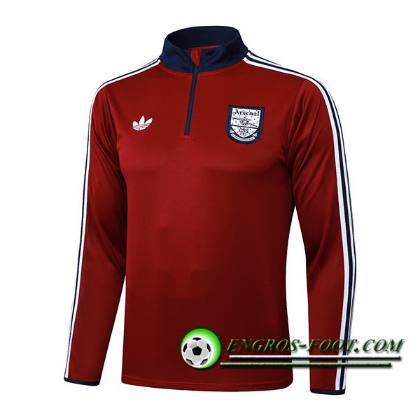 Sweatshirt Training Arsenal Rouge/Bleu/Blanc 2025/2026