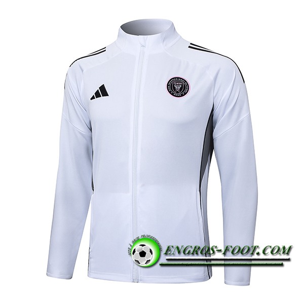Veste Foot Inter Miami CF Blanc/Noir 2025/2026